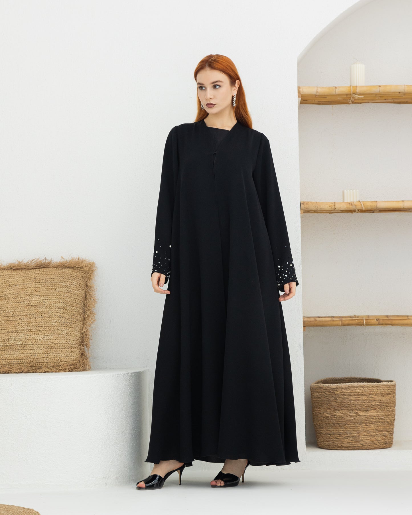Abaya & Sheila Crystal Work