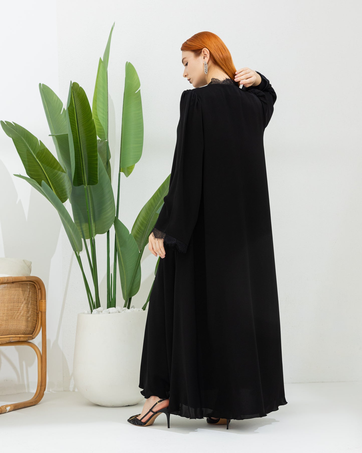 Abaya with Dentelle