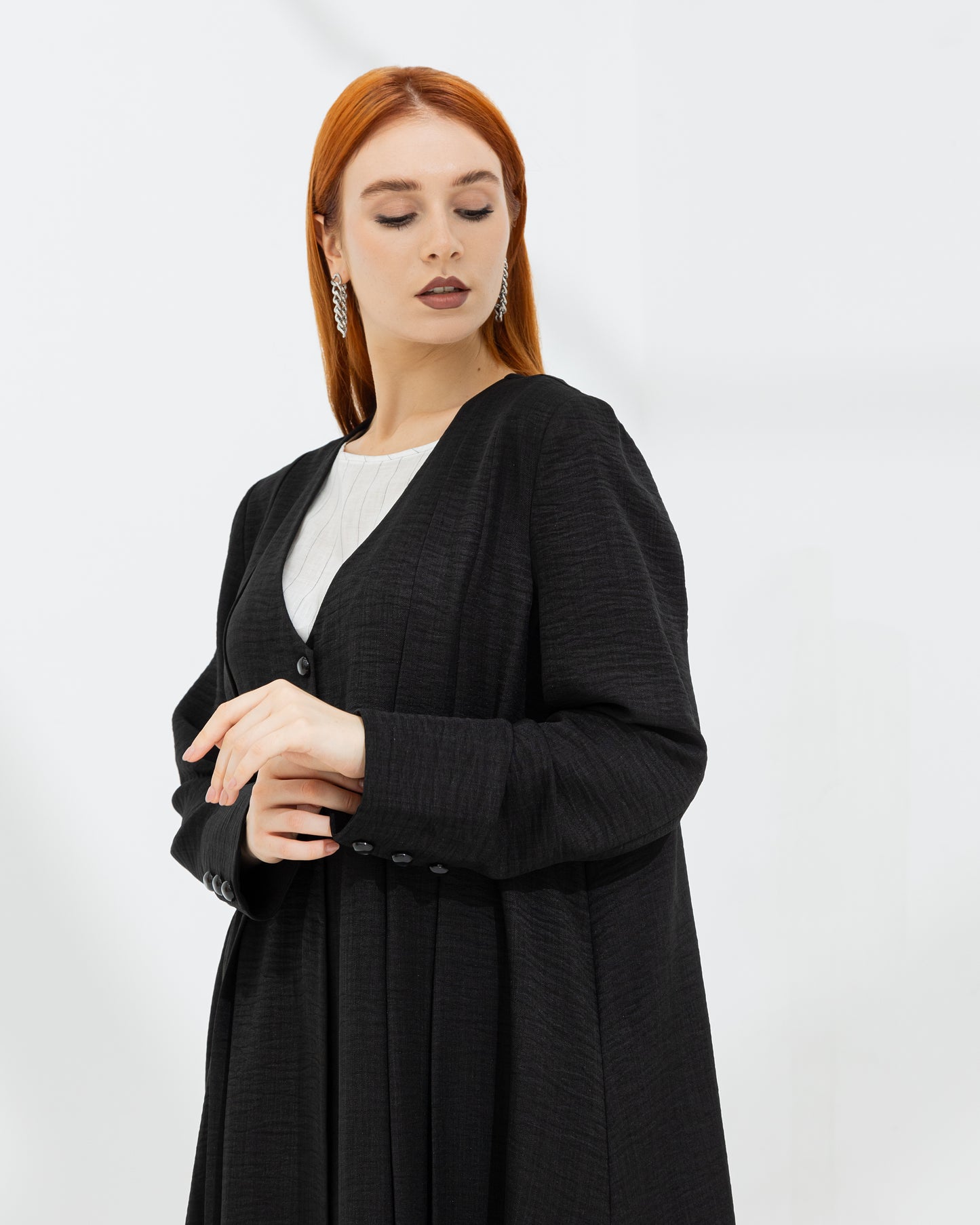 Linen Abaya Formal Design
