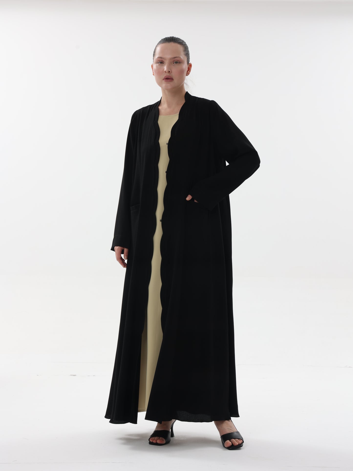 Abaya with Front Design