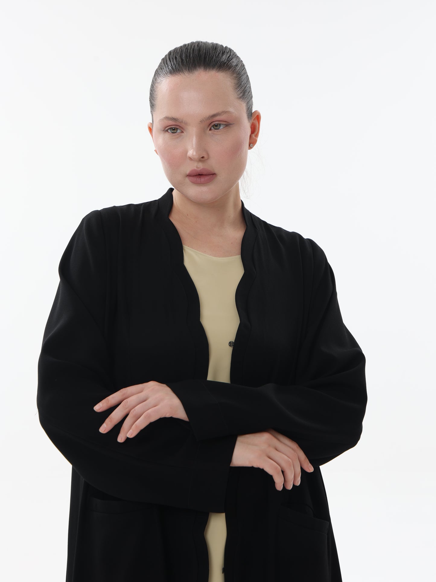 Abaya with Front Design