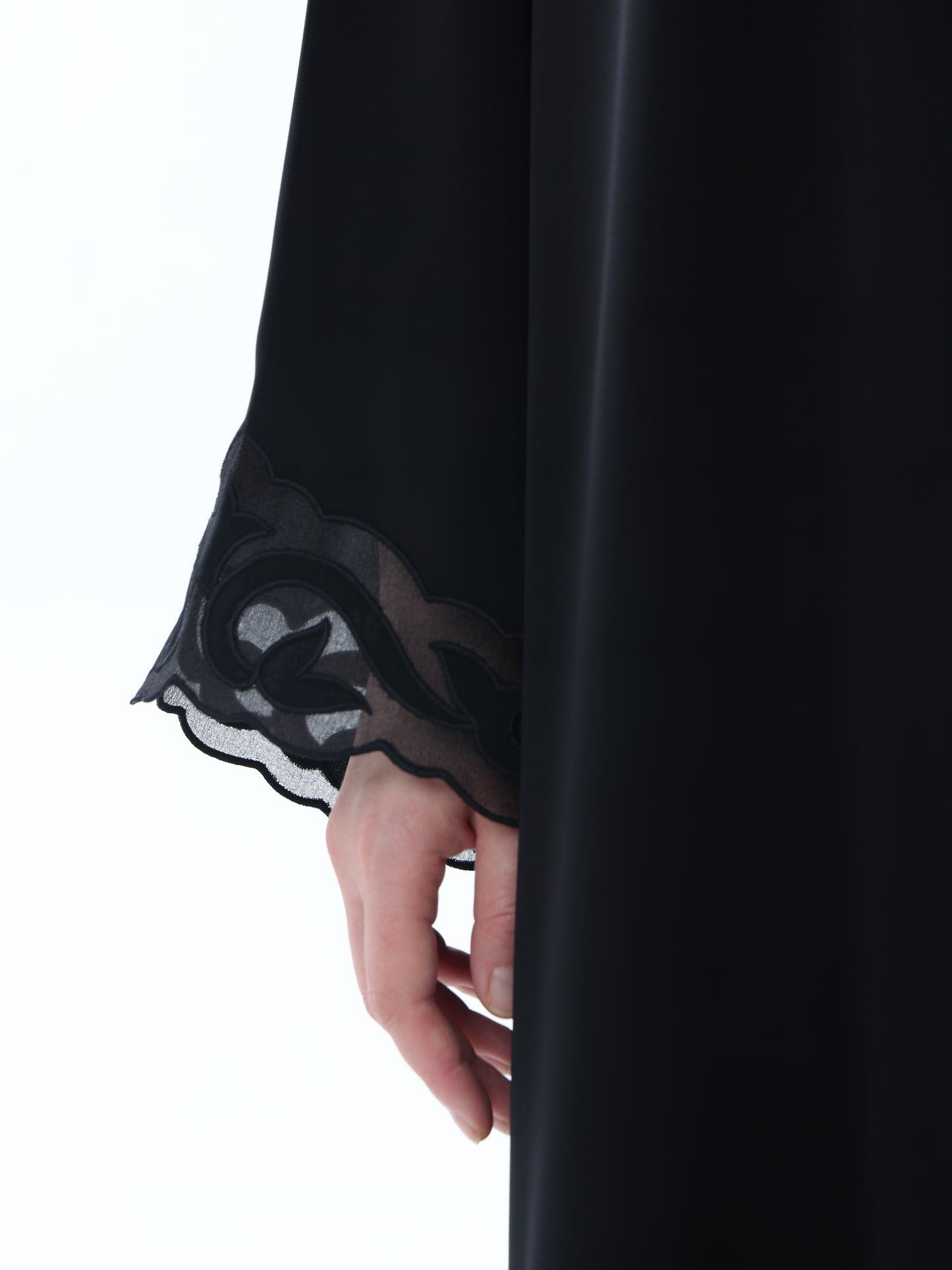 Mix of Organza & Machine Work