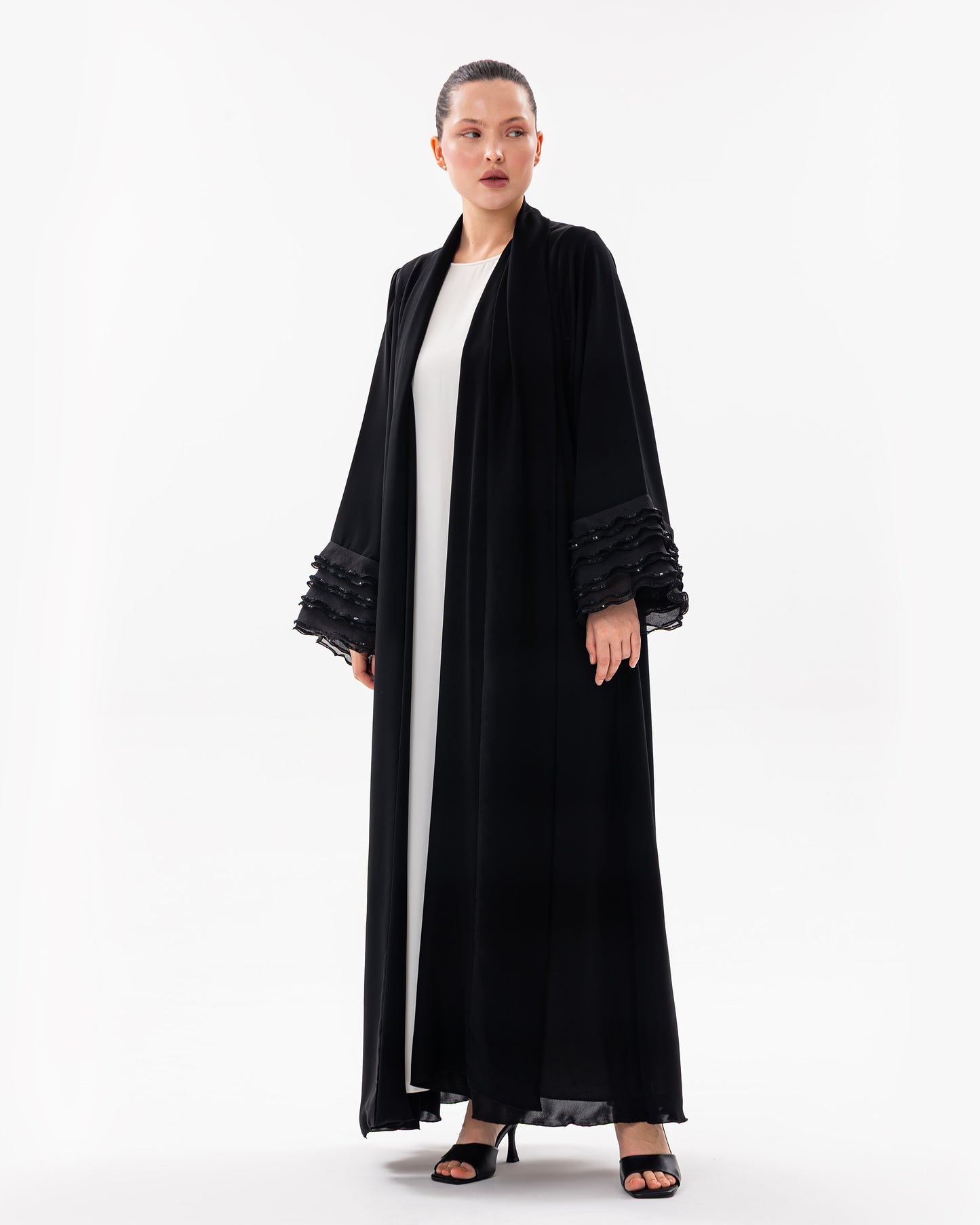 Puffy Sleeves Abaya