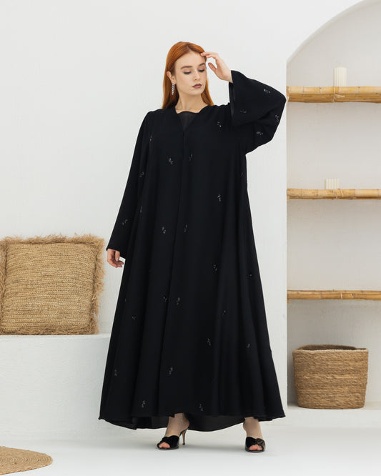 Butterfly  Work Abaya and Sheila