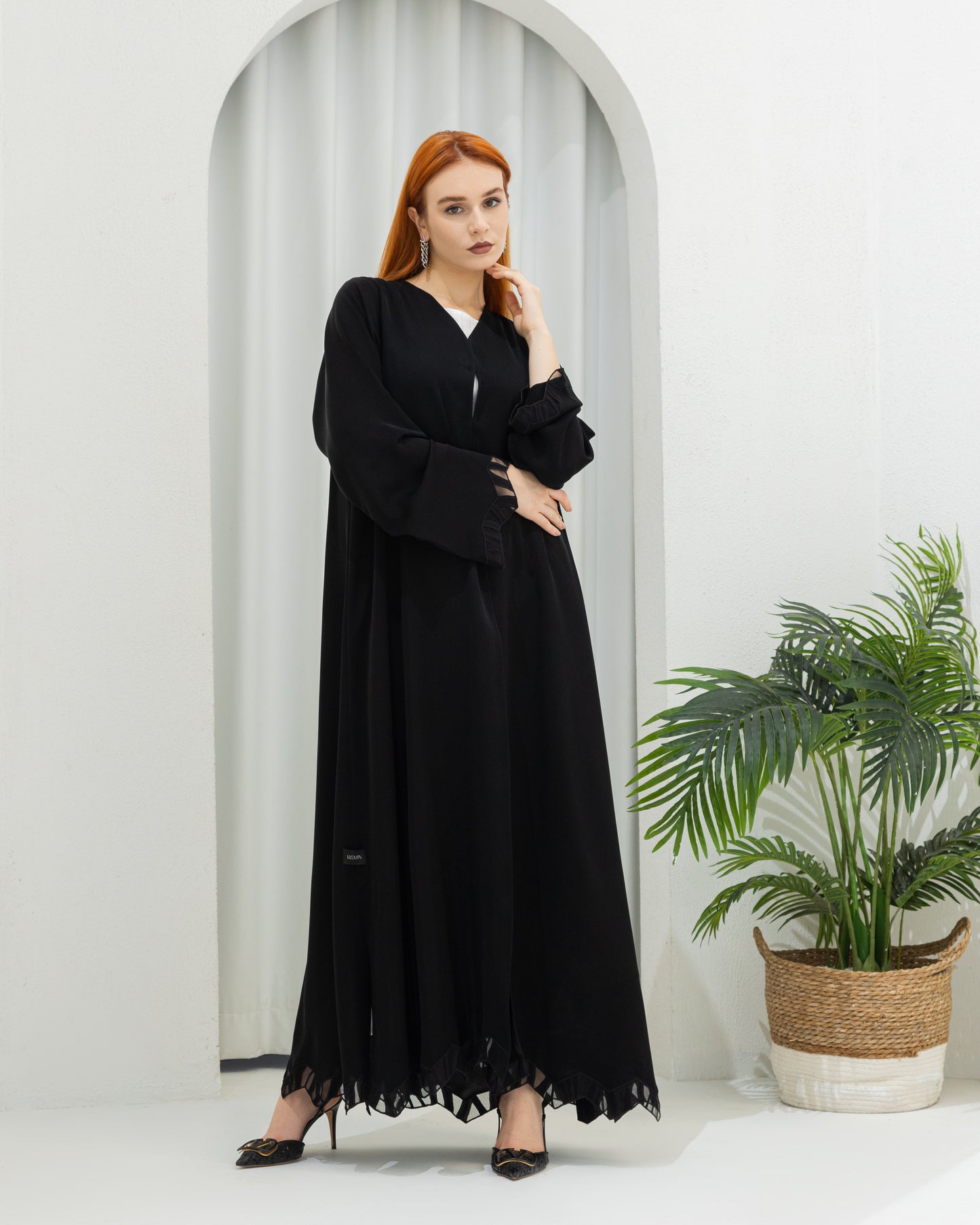 Abaya & Sheila with Laser Work