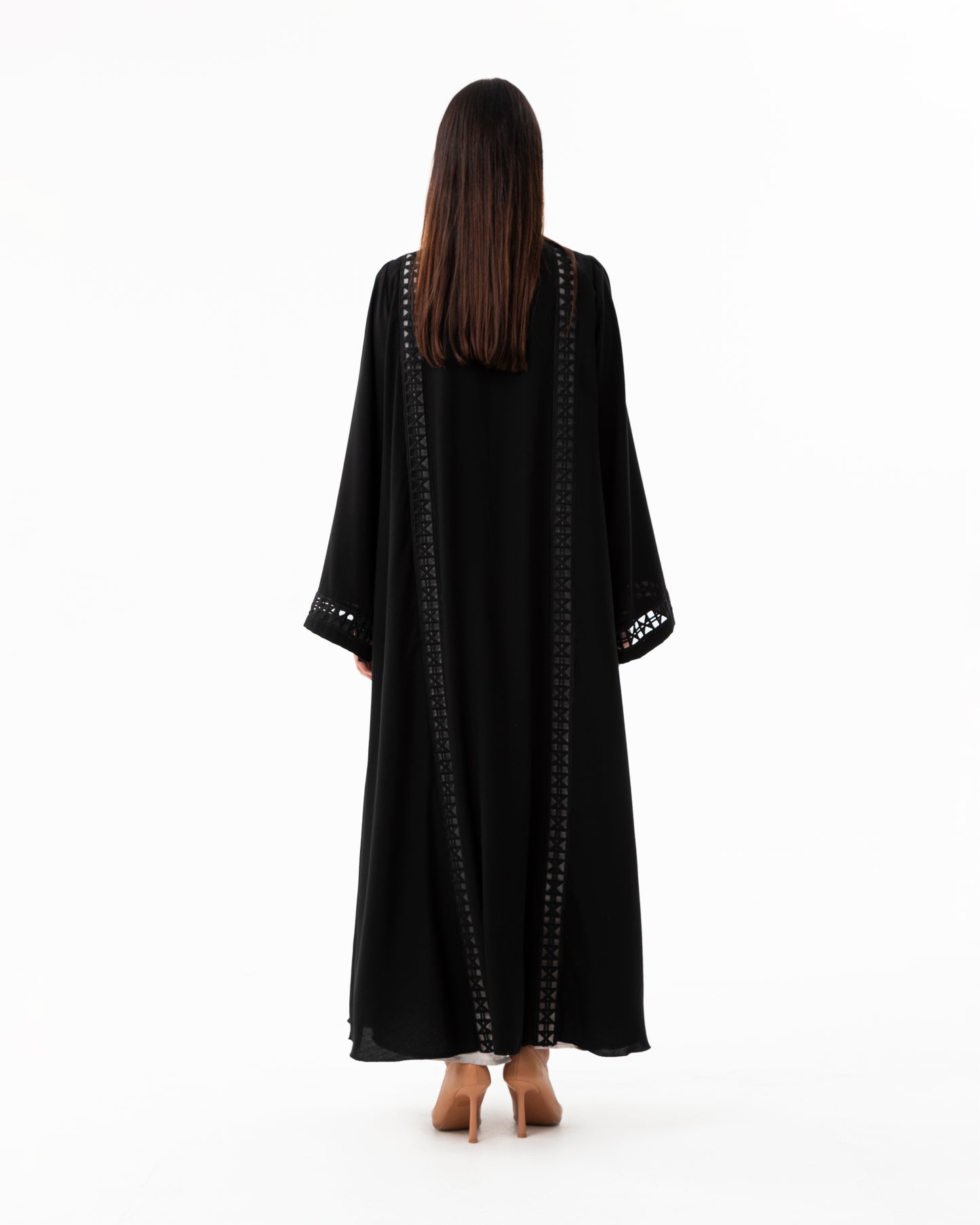 Abaya & Sheila with Lace Work