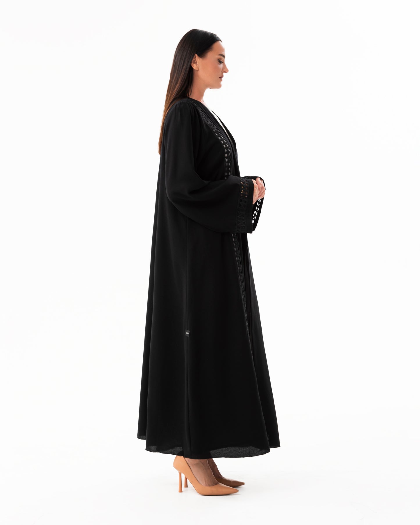 Abaya & Sheila with Lace Work
