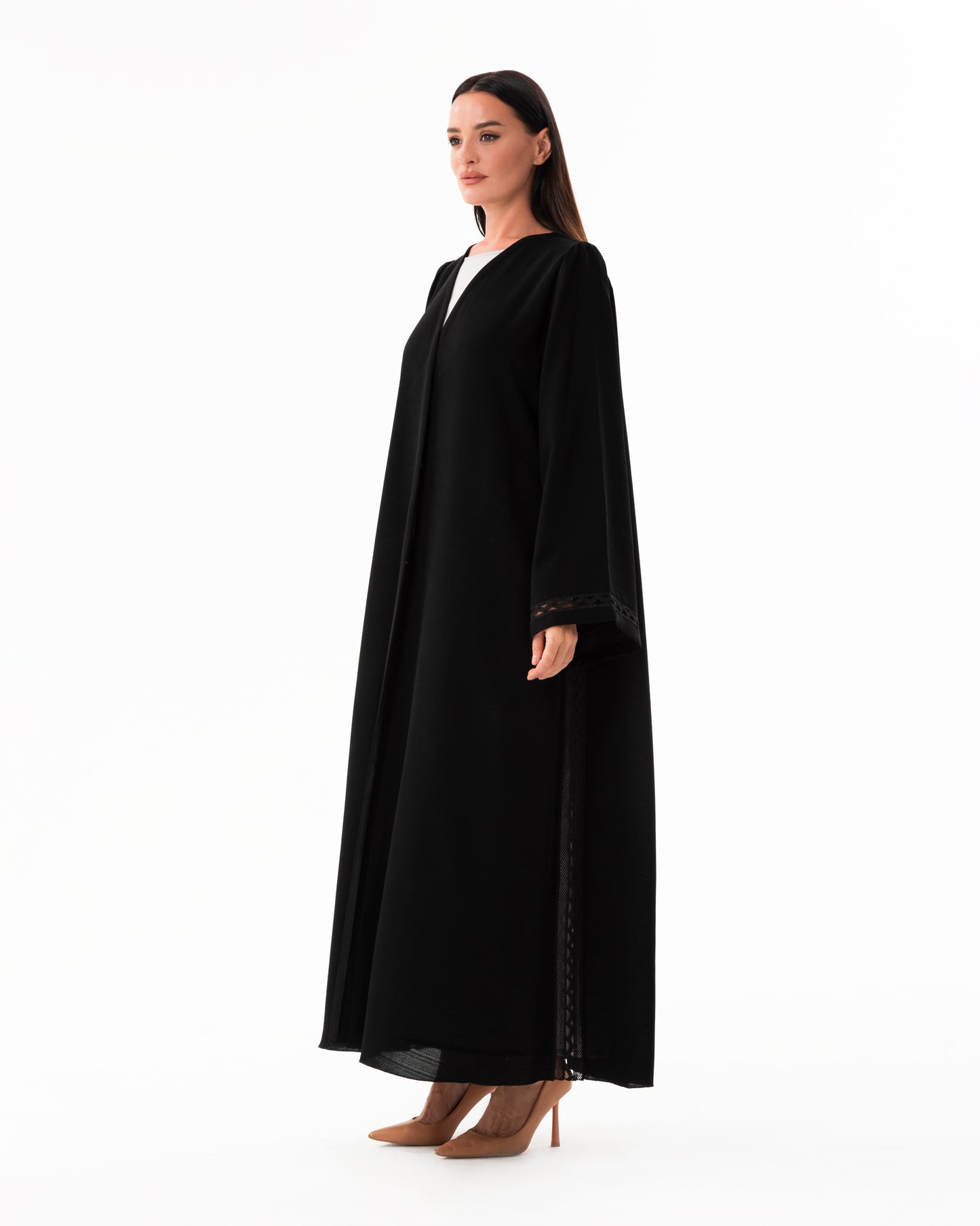 Abaya & Sheila wit Lace Work