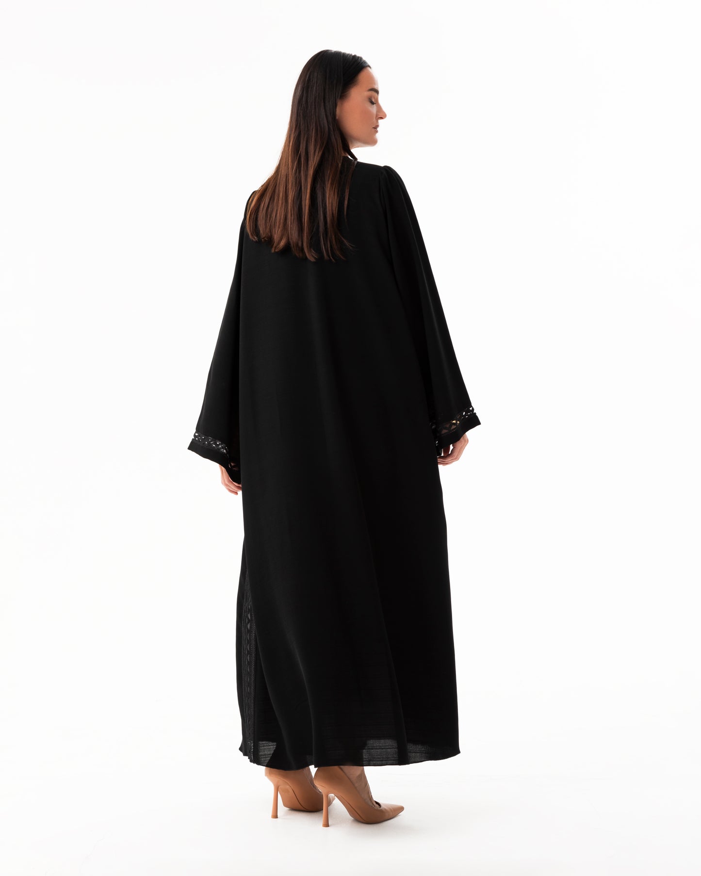 Abaya & Sheila wit Lace Work