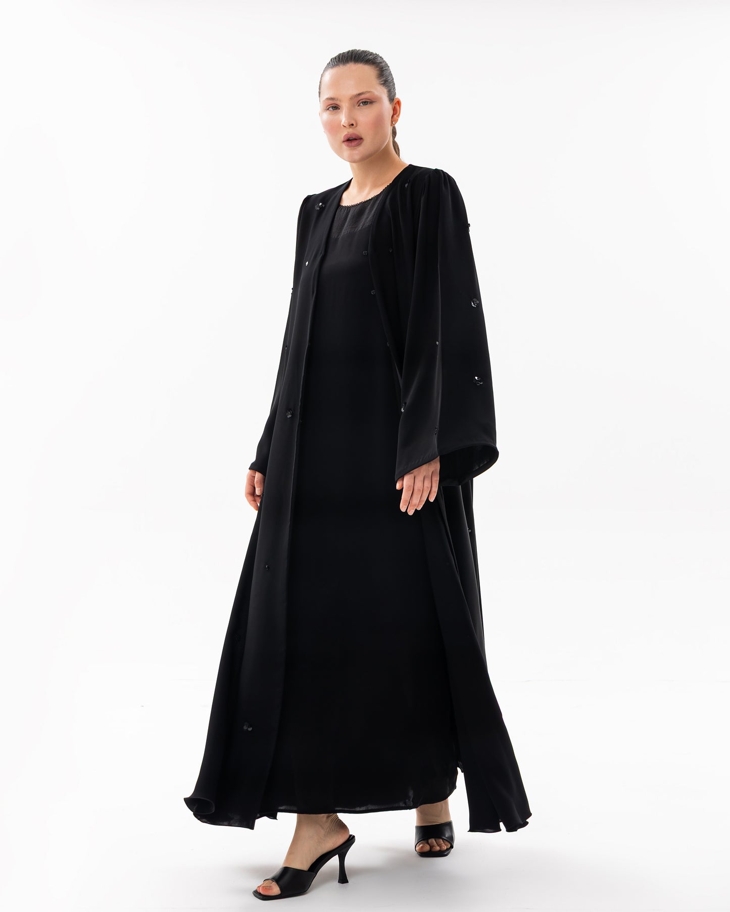 Butterfly Work Abaya