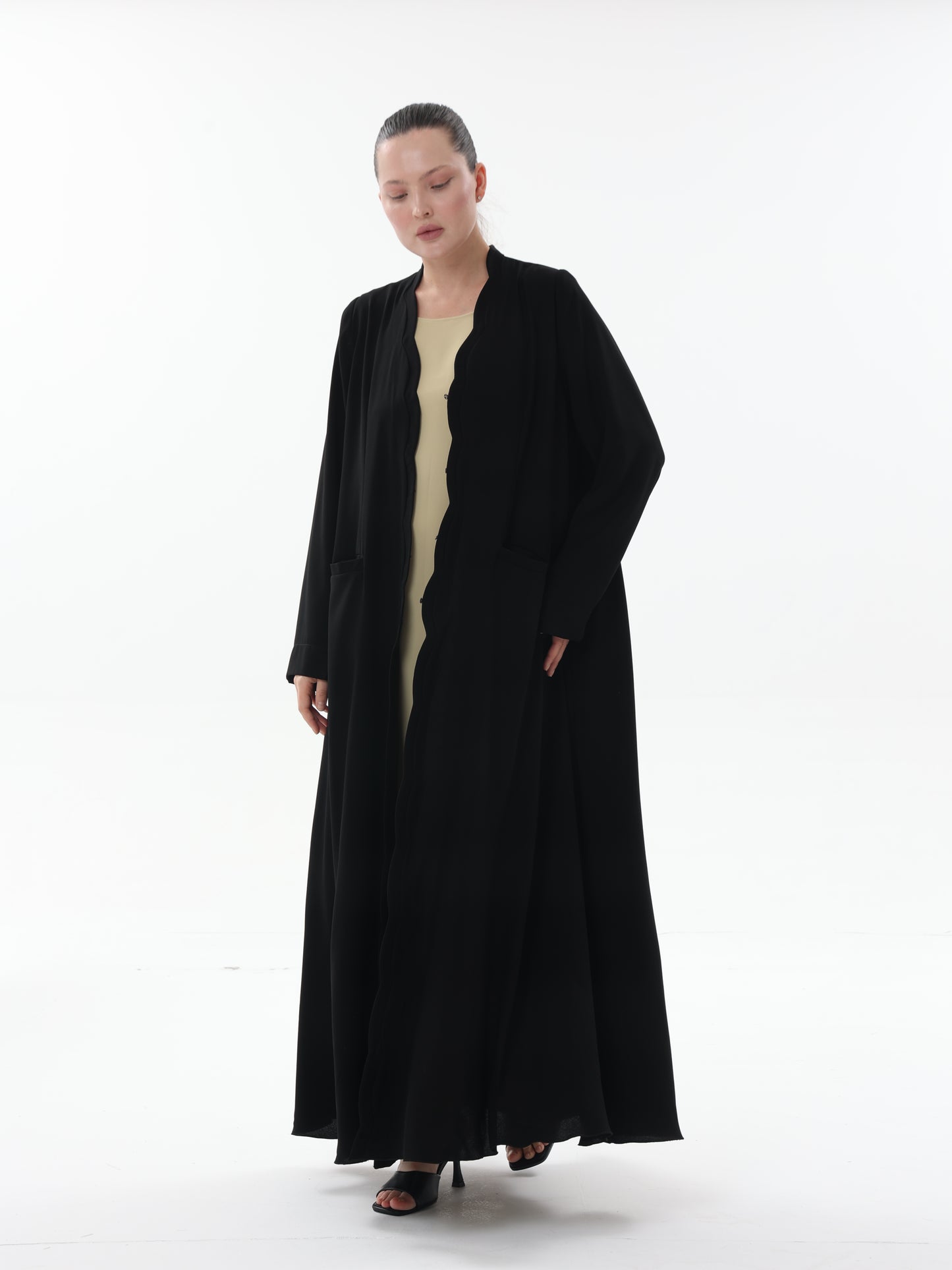 Abaya with Front Design