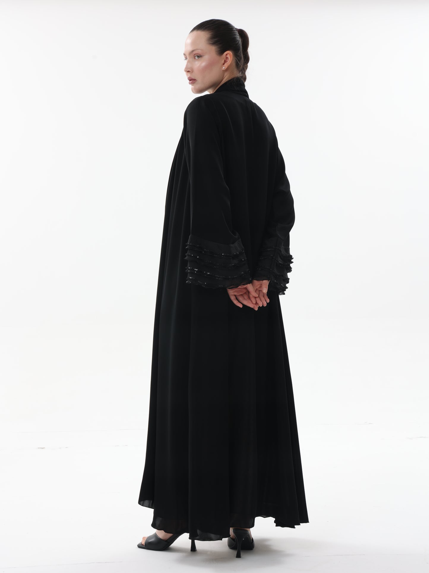 Puffy Sleeves Abaya