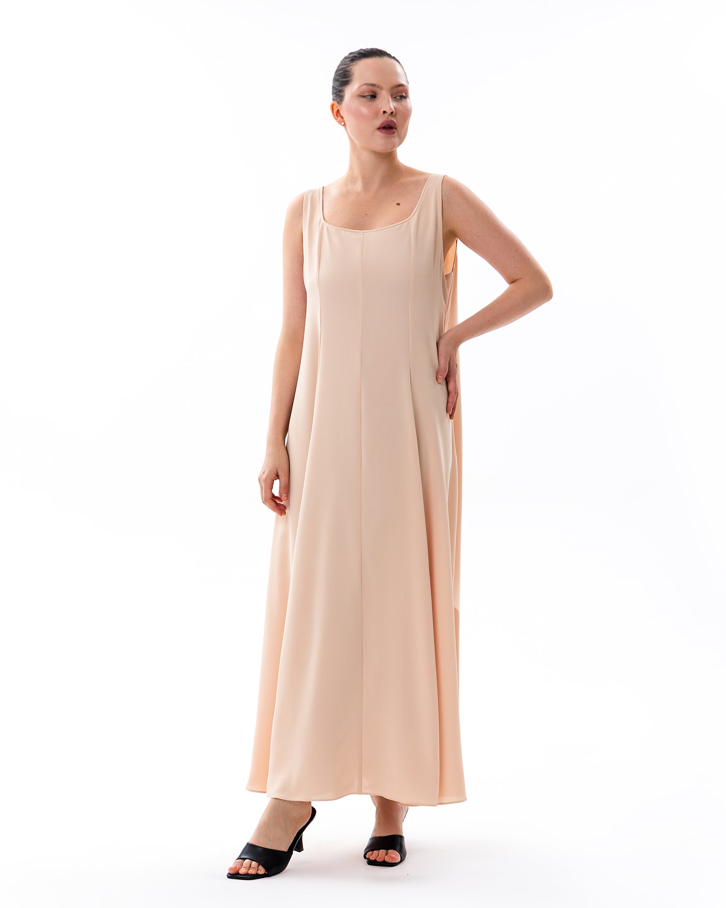 Kloch Dress with Fabric Joints
