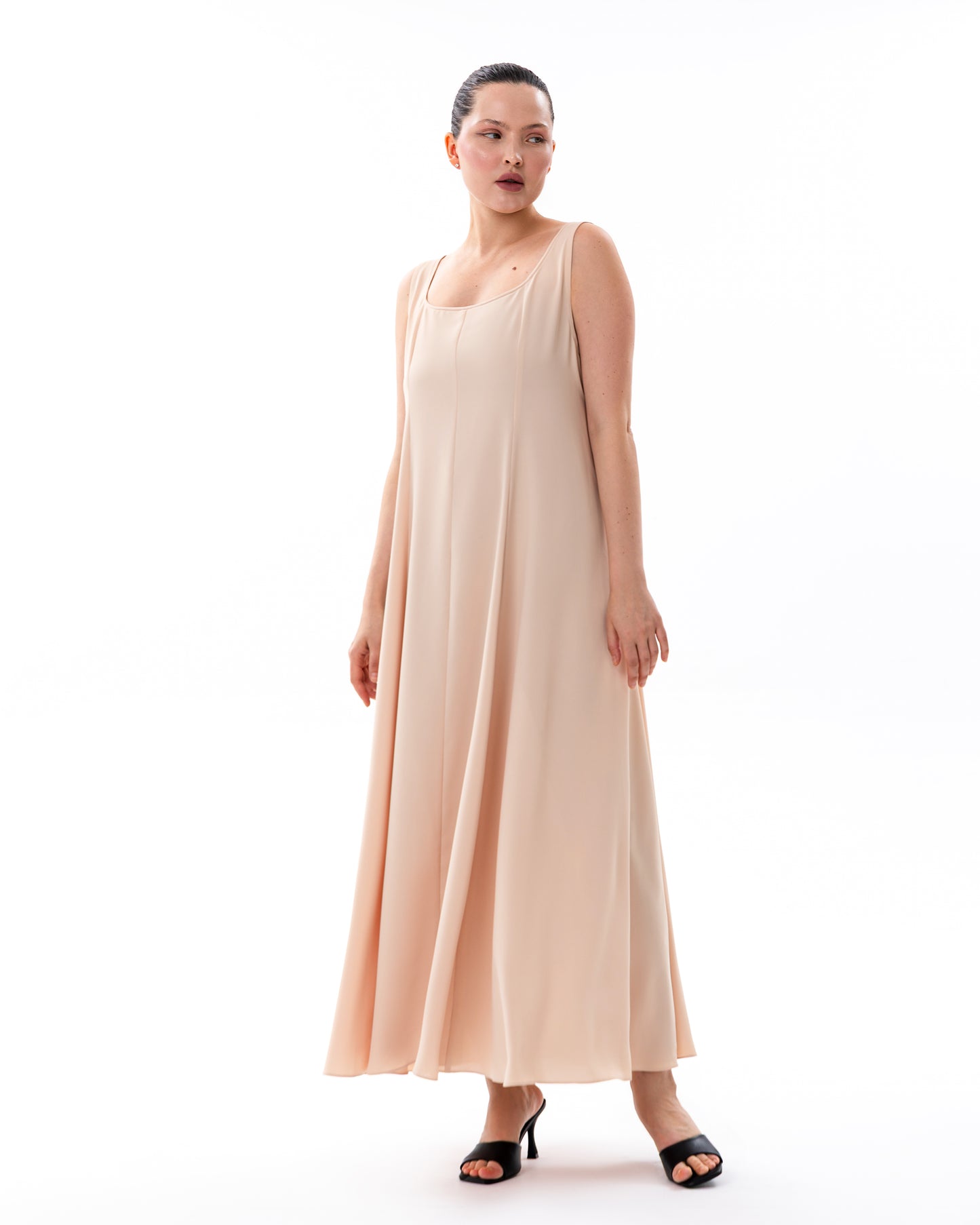 Kloch Dress with Fabric Joints